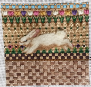 bunny rabbit needlepoint